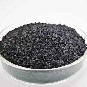 NJ-Potassium humate black shiny flakes